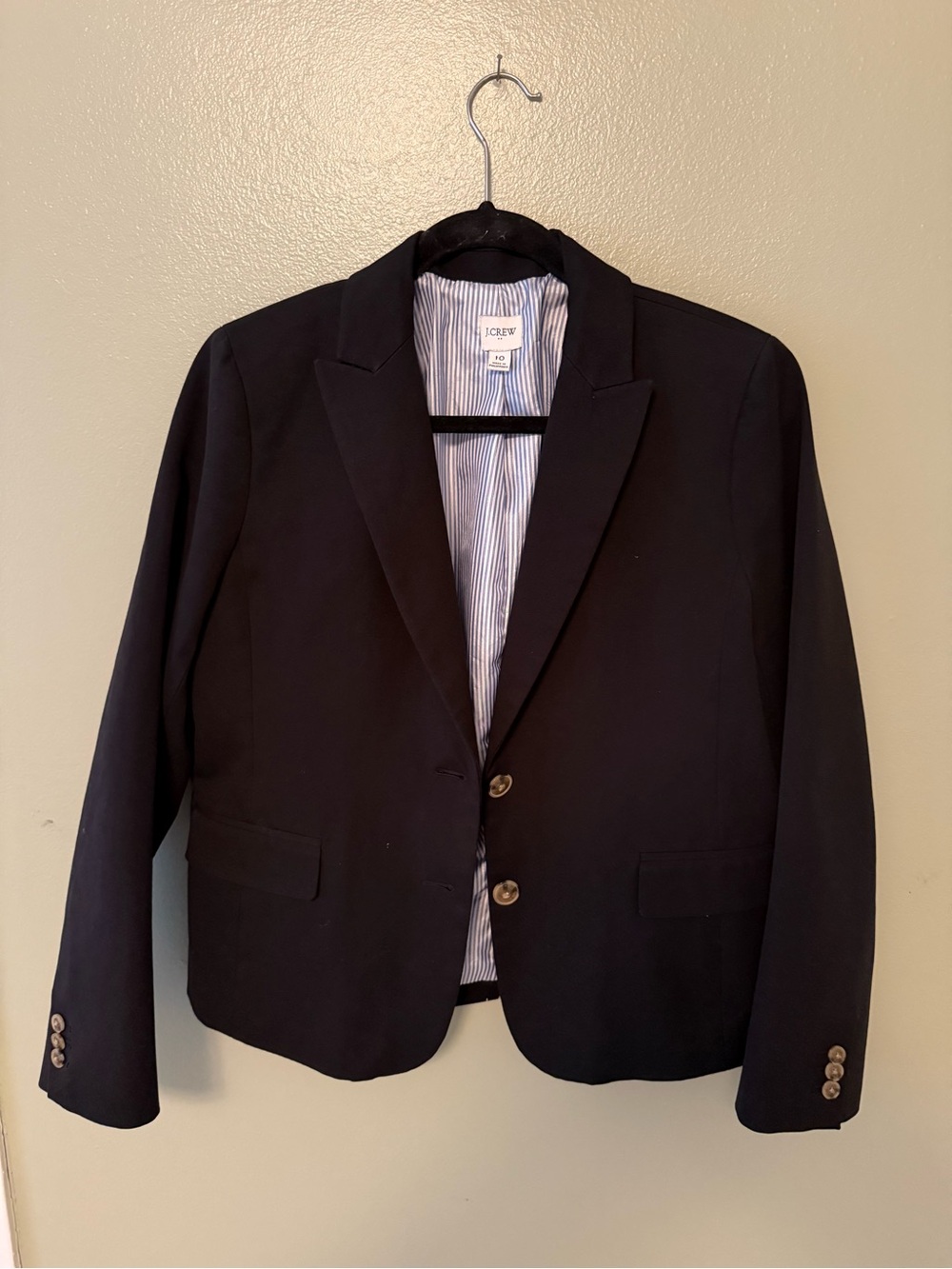 J. Crew Black Women’s Blazer - Classic Two-Button
